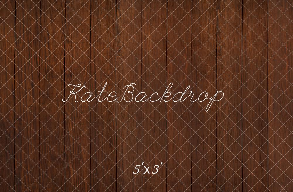 Kate Dark Brown Wooden Floor Backdrop Designed by Kate Image - Kate Backdrop AU