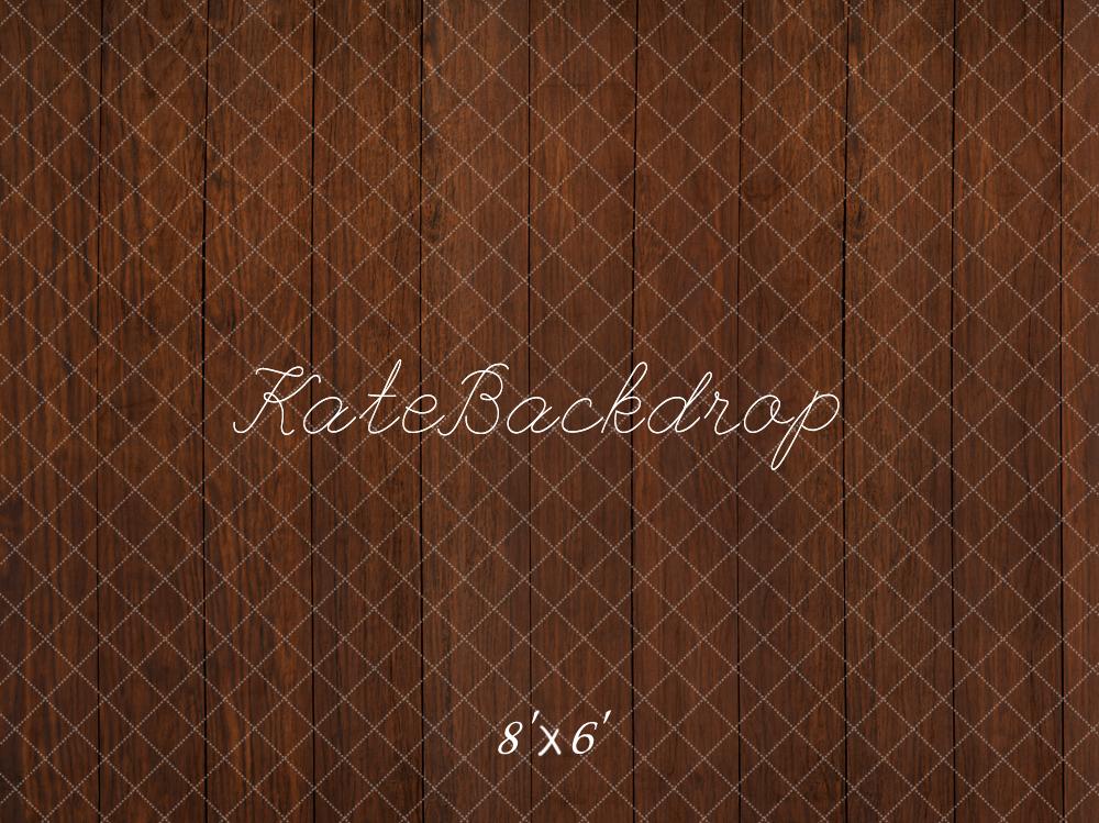 Kate Dark Brown Wooden Floor Backdrop Designed by Kate Image - Kate Backdrop AU