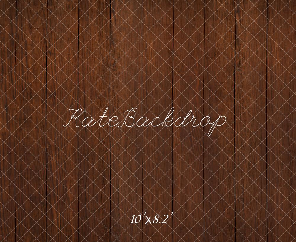 Kate Dark Brown Wooden Floor Backdrop Designed by Kate Image - Kate Backdrop AU
