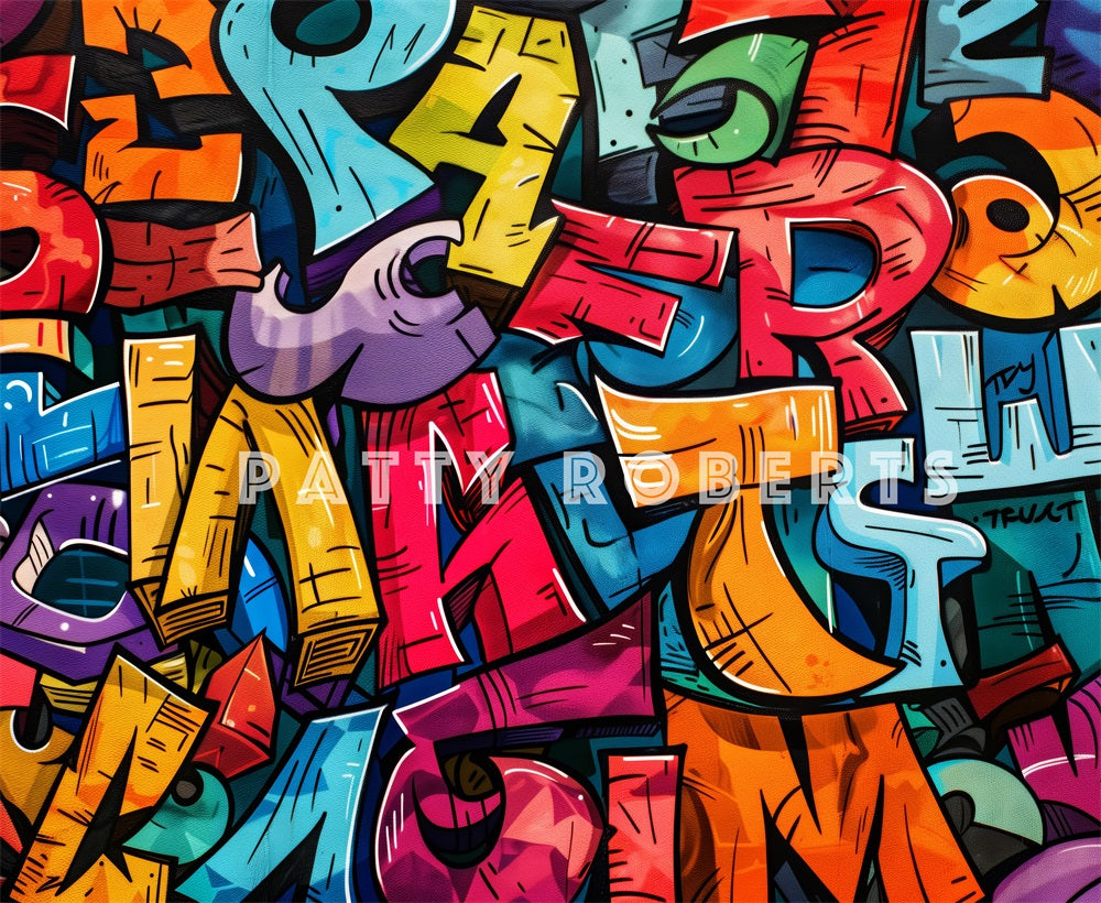 Kate Graffiti Art Wall Backdrop Designed by Patty Robert - Kate Backdrop AU