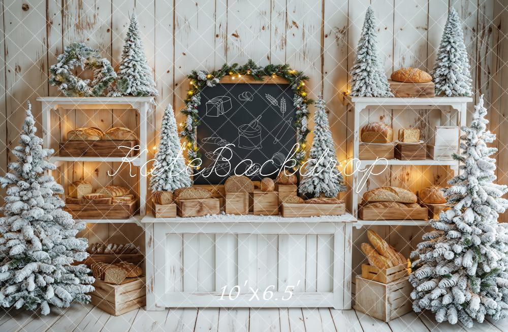 Kate Christmas Tree Bread Chalkboard Backdrop Designed by Emetselch - Kate Backdrop AU