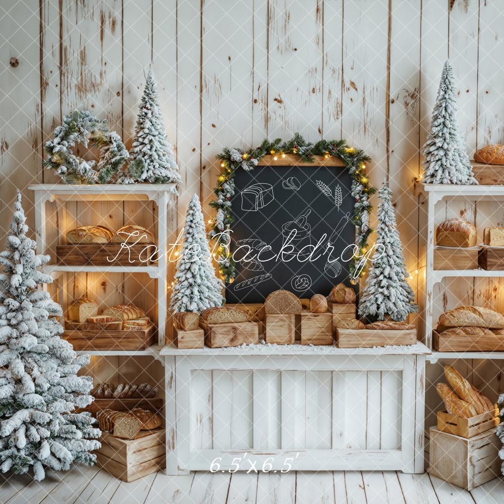 Kate Christmas Tree Bread Chalkboard Backdrop Designed by Emetselch - Kate Backdrop AU