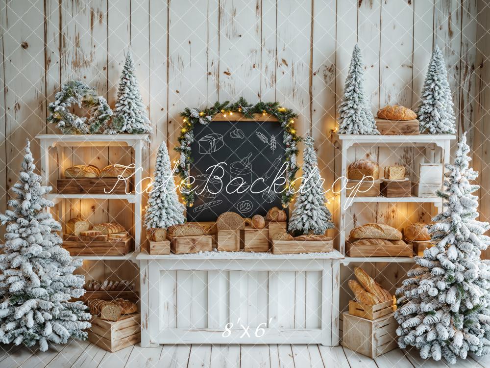Kate Christmas Tree Bread Chalkboard Backdrop Designed by Emetselch - Kate Backdrop AU