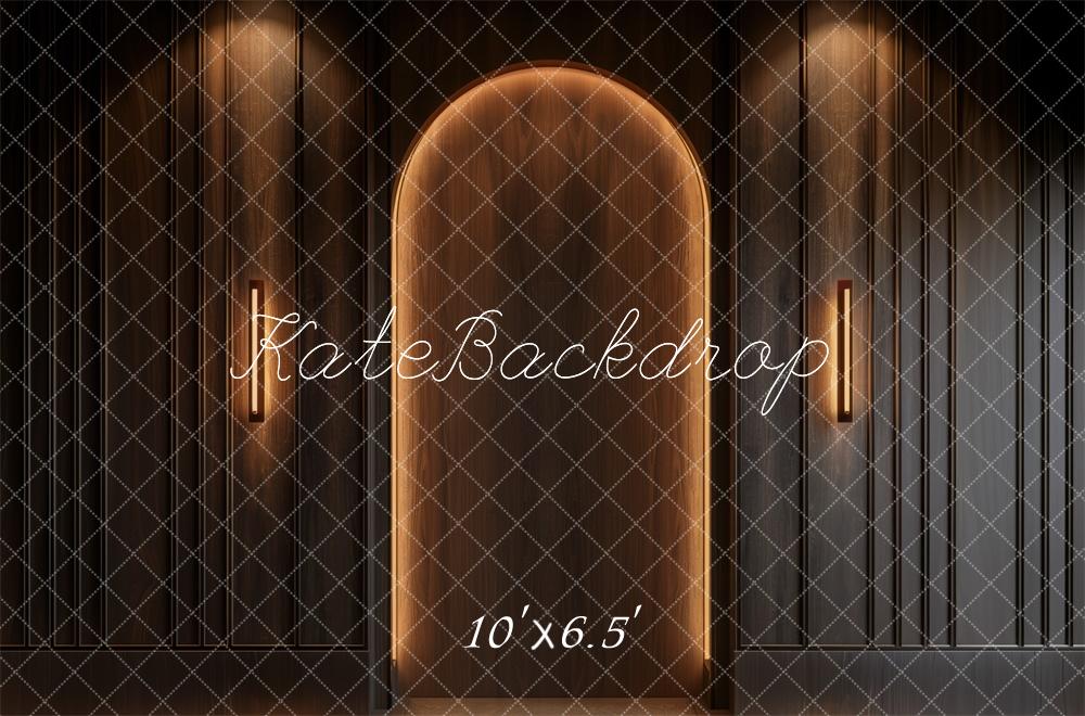 Kate Boudoir Wood Wall Light Outline Backdrop Designed by Mini MakeBelieve - Kate Backdrop AU