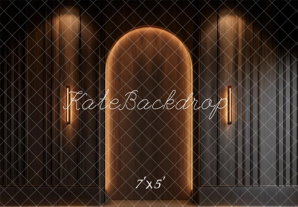 Kate Boudoir Wood Wall Light Outline Backdrop Designed by Mini MakeBelieve - Kate Backdrop AU
