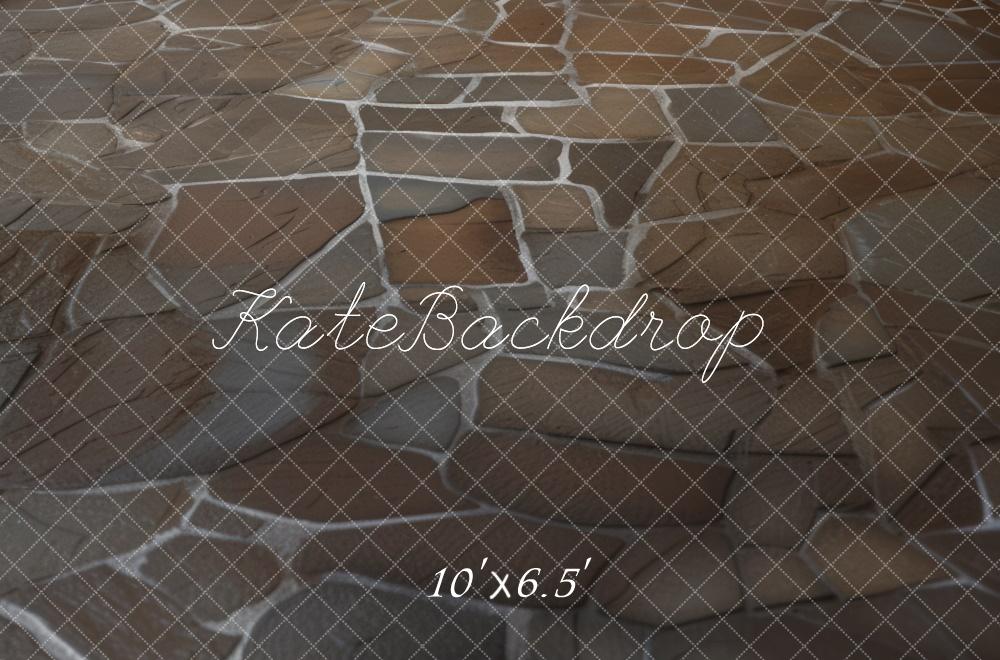 Kate Classic Exterior Cobble Stone Backdrop Designed by Mini MakeBelieve - Kate Backdrop AU