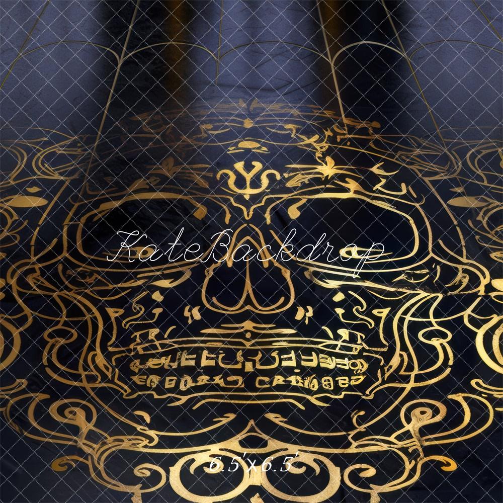 Kate Skeleton Room Skull Floor Backdrop Designed by Mini MakeBelieve - Kate Backdrop AU