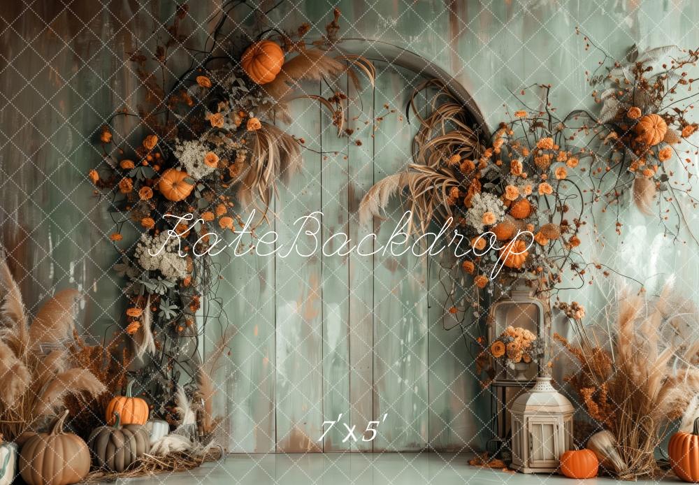 Kate Harvest Celebration Arch Pumpkins Backdrop Designed by Patty Robert - Kate Backdrop AU