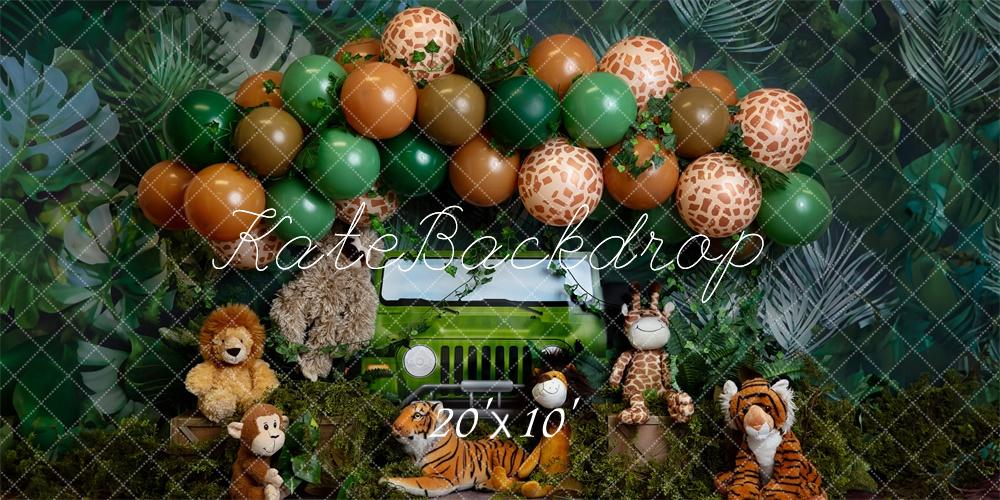 Kate Safari Jungle Backdrop Designed by Megan Leigh Photography - Kate Backdrop AU
