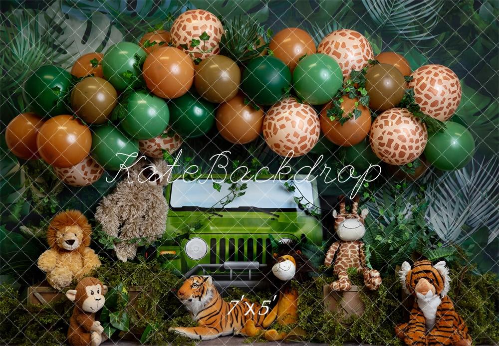 Kate Safari Jungle Backdrop Designed by Megan Leigh Photography - Kate Backdrop AU