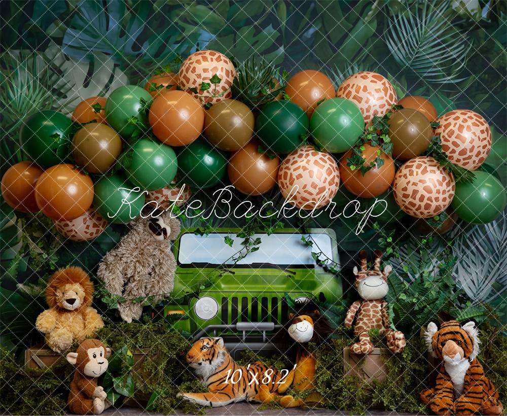 Kate Safari Jungle Backdrop Designed by Megan Leigh Photography - Kate Backdrop AU