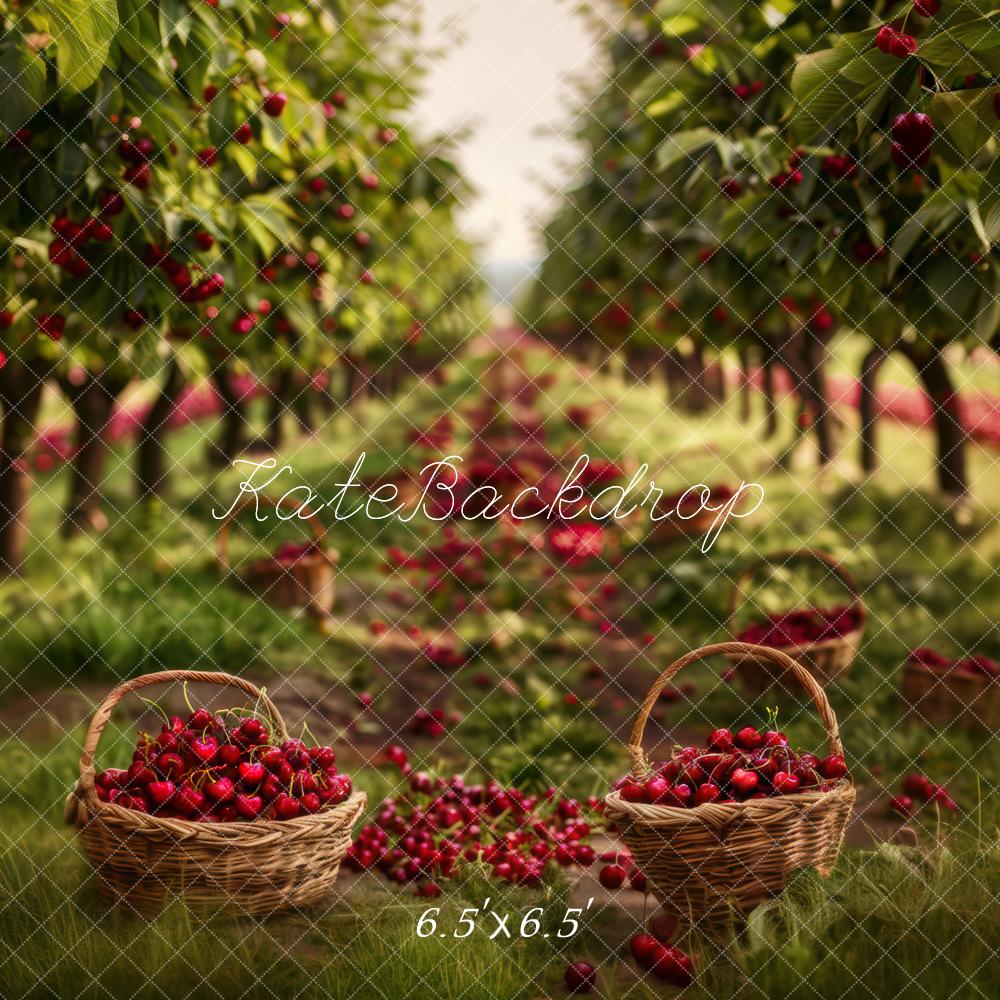 Kate Cherry Orchard Summer Backdrop Designed by Mini MakeBelieve - Kate Backdrop AU
