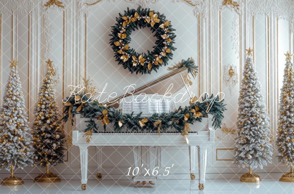 Kate Paino Wall Christmas Backdrop Designed by Mini MakeBelieve - Kate Backdrop AU