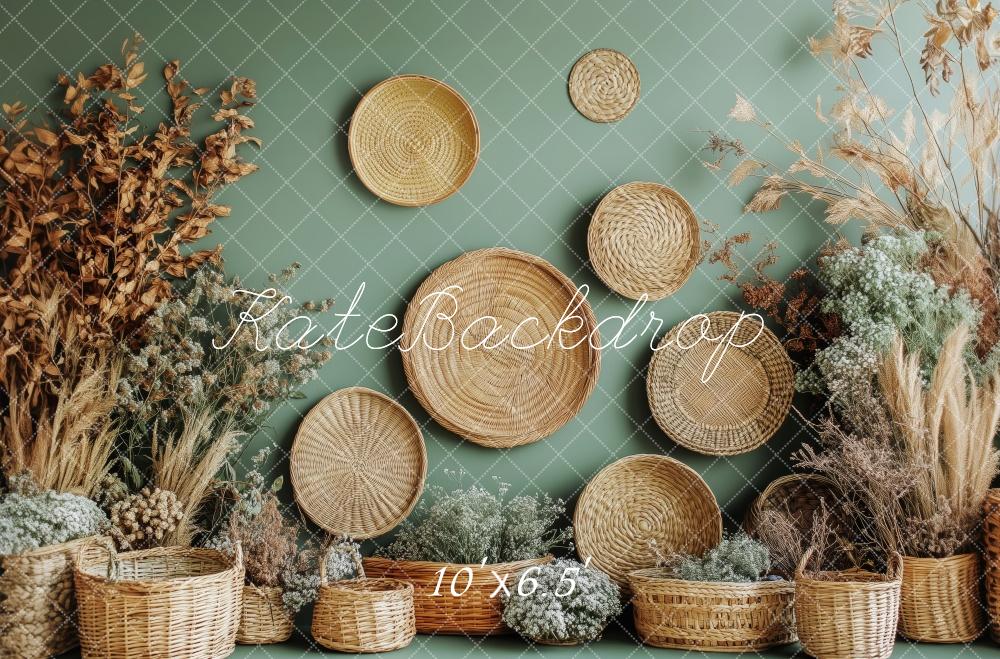 Kate Natural Wooden Decor Backdrop Designed by Patty Robert - Kate Backdrop AU