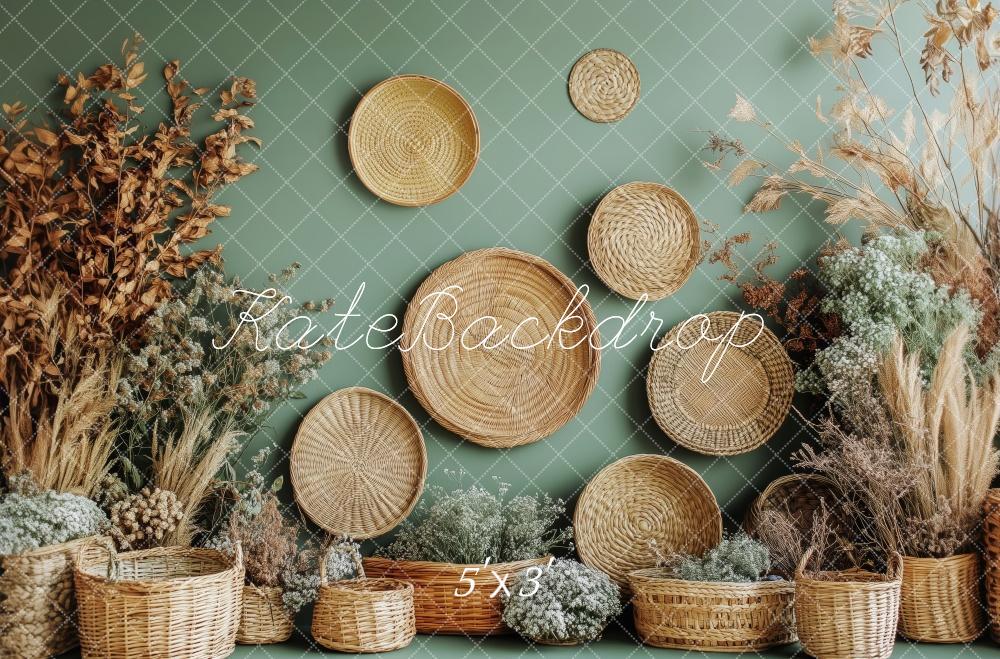 Kate Natural Wooden Decor Backdrop Designed by Patty Robert - Kate Backdrop AU