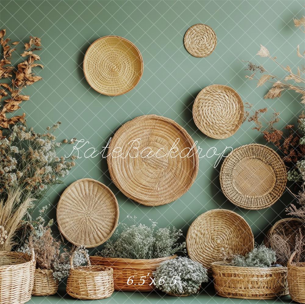 Kate Natural Wooden Decor Backdrop Designed by Patty Robert - Kate Backdrop AU