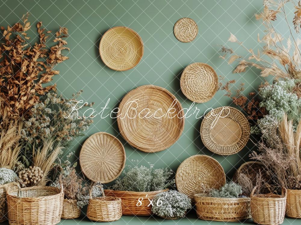 Kate Natural Wooden Decor Backdrop Designed by Patty Robert - Kate Backdrop AU