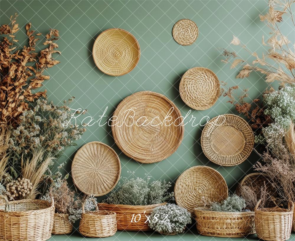 Kate Natural Wooden Decor Backdrop Designed by Patty Robert - Kate Backdrop AU