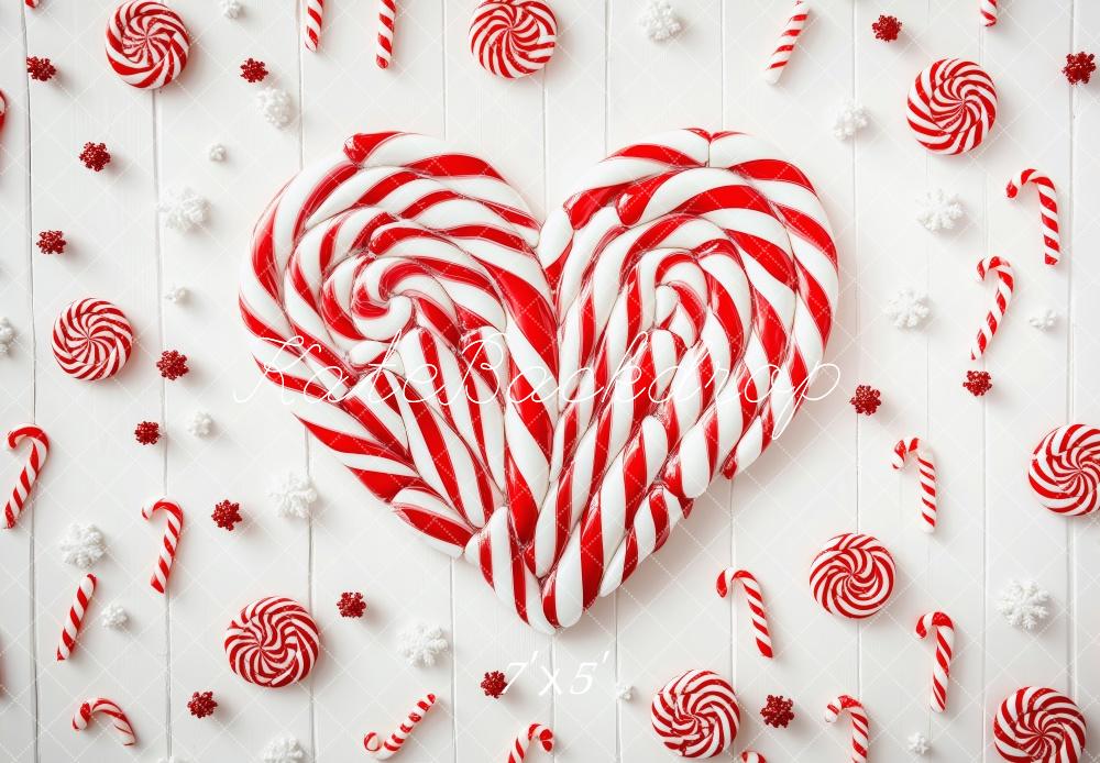 Kate Peppermint Candy Backdrop Designed by Patty Roberts - Kate Backdrop AU