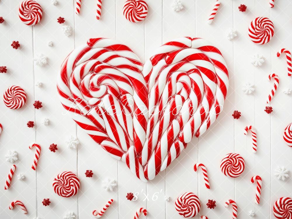Kate Peppermint Candy Backdrop Designed by Patty Roberts - Kate Backdrop AU