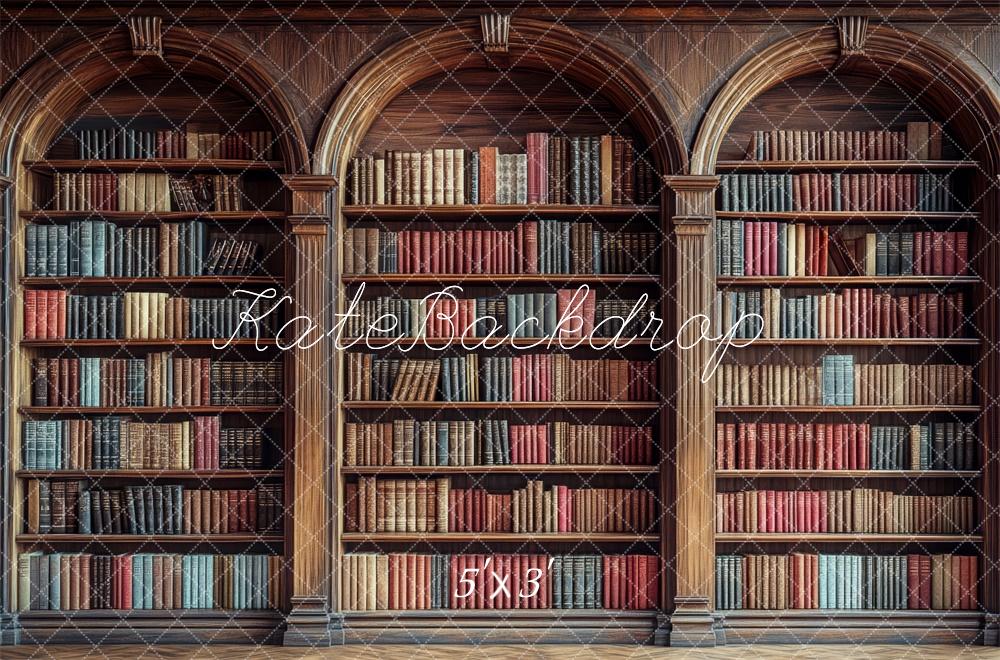 Kate Arched Bookshelf Backdrop Designed by Mini MakeBelieve - Kate Backdrop AU