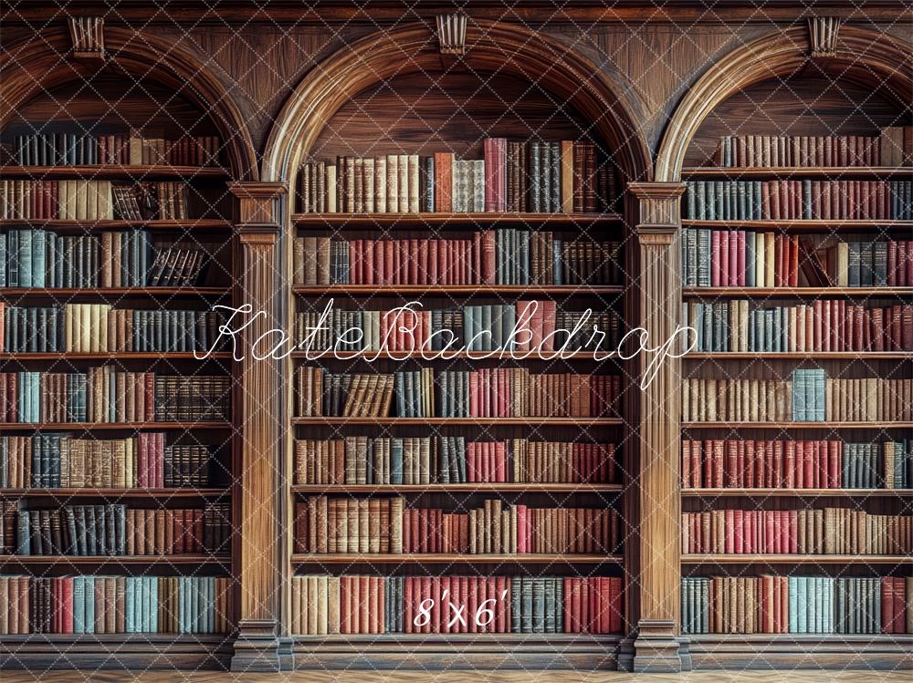 Kate Arched Bookshelf Backdrop Designed by Mini MakeBelieve - Kate Backdrop AU