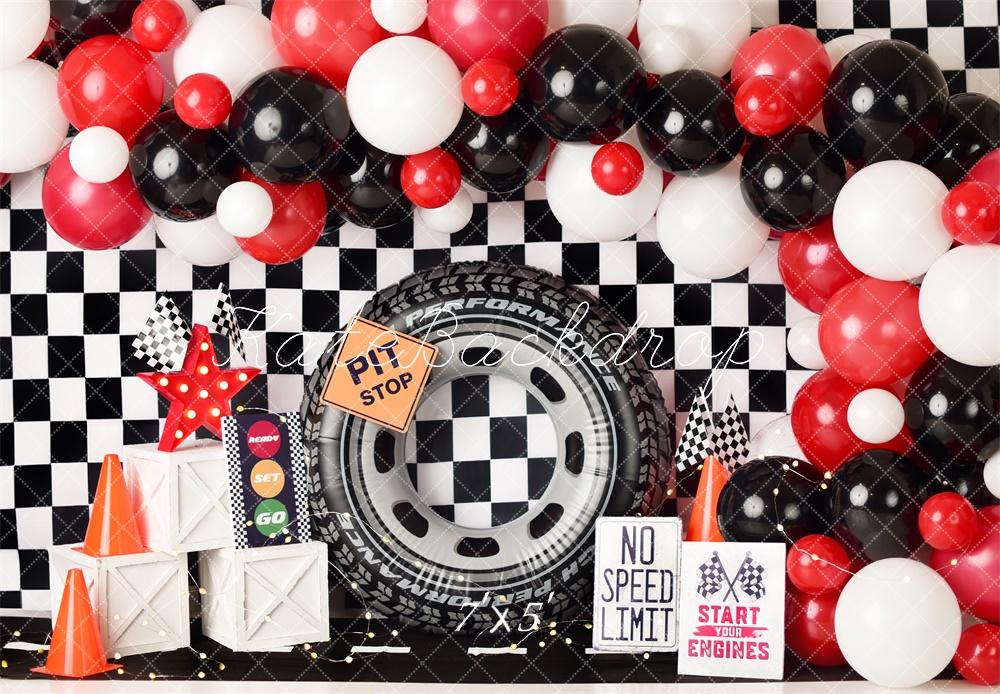 Kate Fast One Racing Backdrop Designed by Mandy Ringe Photography - Kate Backdrop AU