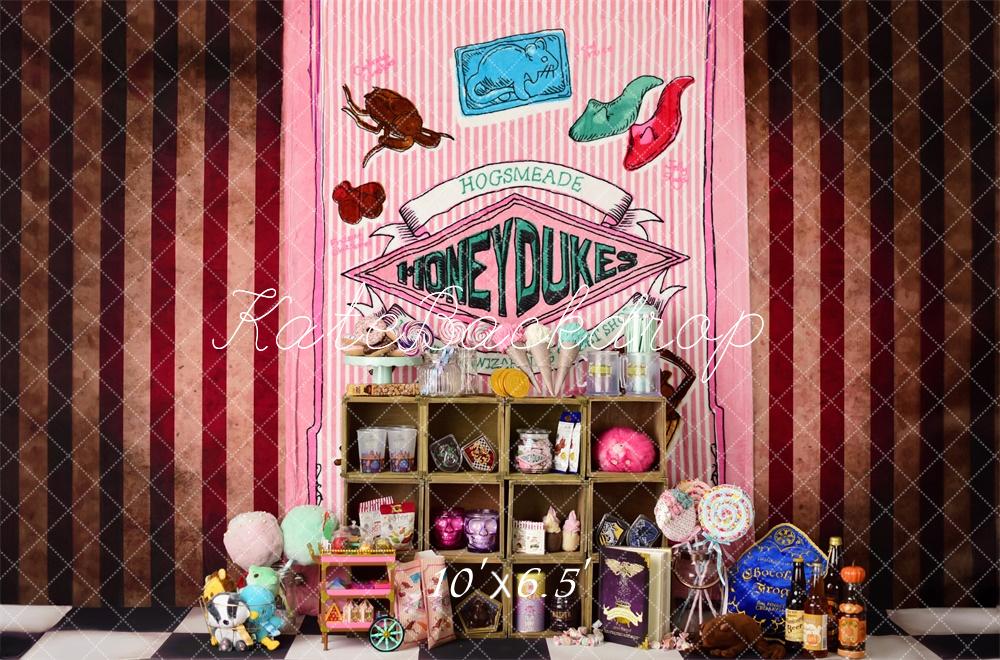 Kate Wizard Candy Shop Backdrop Designed by Mandy Ringe Photography - Kate Backdrop AU