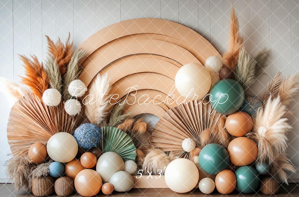 Kate Boho Wooden Arch Backdrop Designed by Patty Robert - Kate Backdrop AU