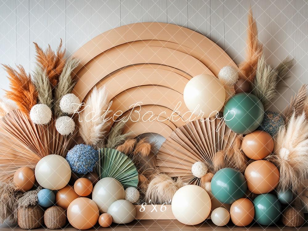 Kate Boho Wooden Arch Backdrop Designed by Patty Robert - Kate Backdrop AU