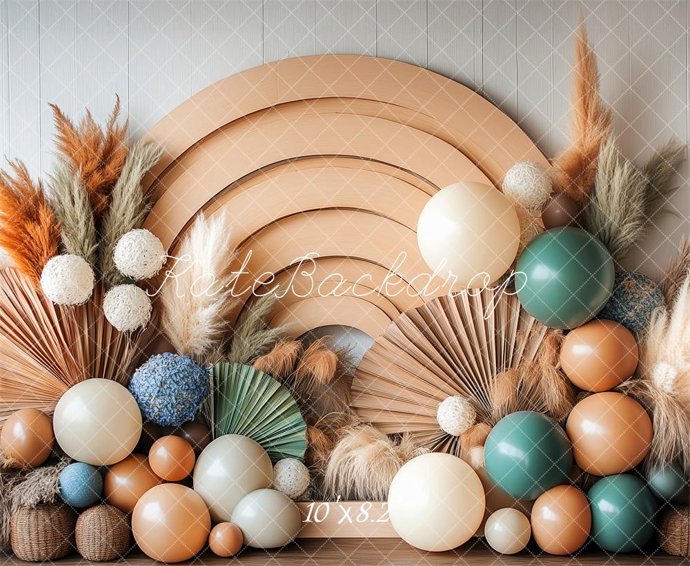 Kate Boho Wooden Arch Backdrop Designed by Patty Robert - Kate Backdrop AU