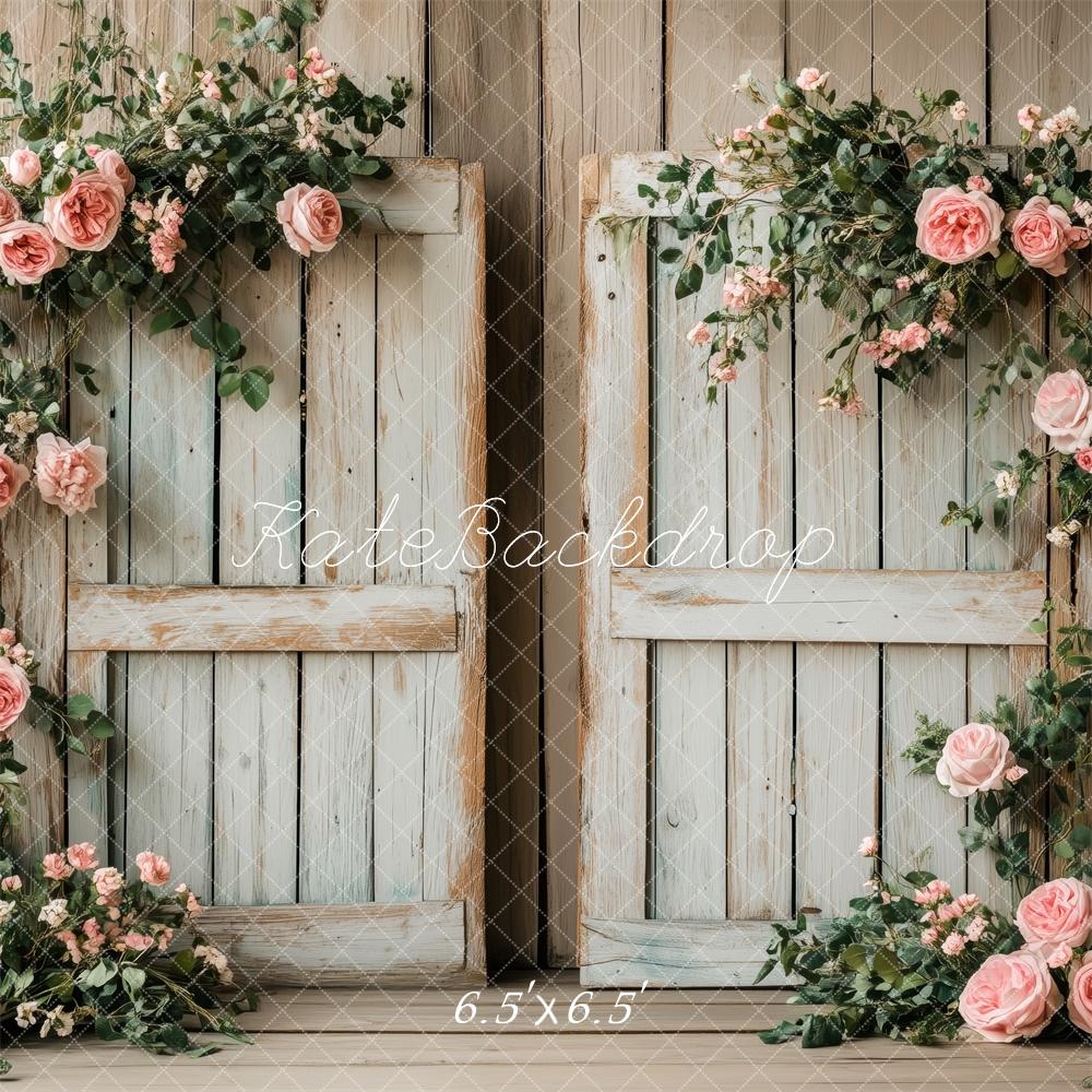 Kate Rustic Floral Archway Backdrop Designed by Patty Roberts - Kate Backdrop AU