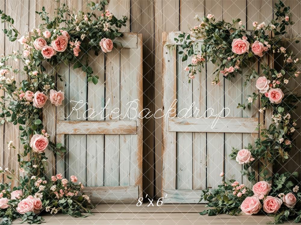 Kate Rustic Floral Archway Backdrop Designed by Patty Roberts - Kate Backdrop AU