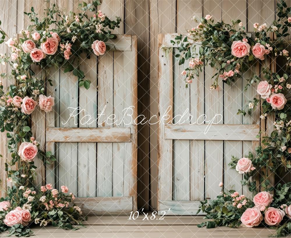 Kate Rustic Floral Archway Backdrop Designed by Patty Roberts - Kate Backdrop AU