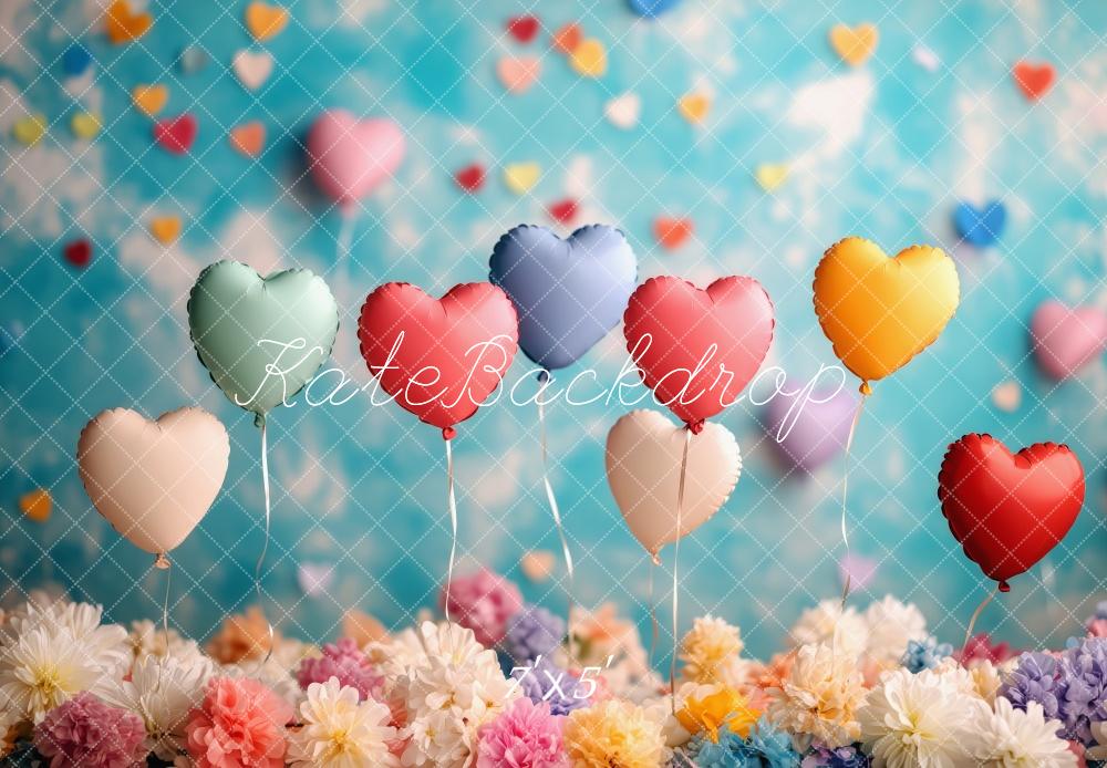 Kate Heart-Themed Valentine’s Day Backdrop Designed by Patty Roberts - Kate Backdrop AU