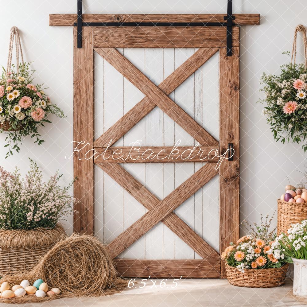 Kate Spring Easter Egg Flower Backdrop Designed by Emetselch