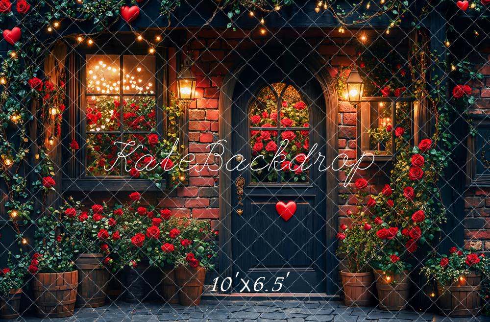 Kate Romantic Rose Garden Backdrop Designed by Emetselch - Kate Backdrop AU