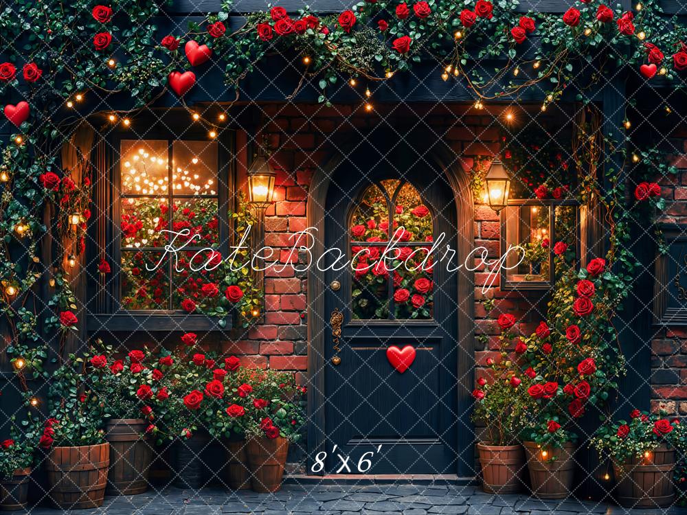 Kate Romantic Rose Garden Backdrop Designed by Emetselch - Kate Backdrop AU