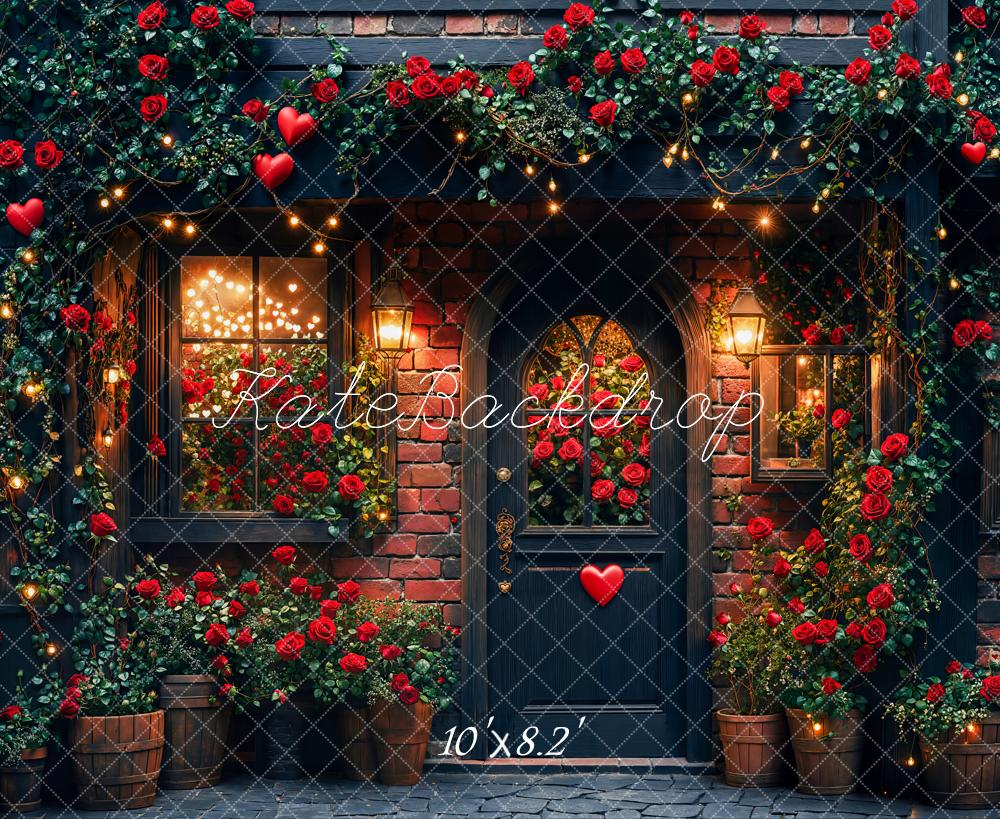 Kate Romantic Rose Garden Backdrop Designed by Emetselch - Kate Backdrop AU