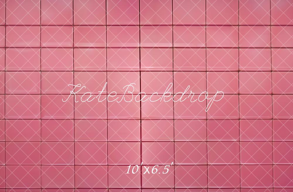 Kate Pink Tile Floor Backdrop Designed by Emetselch - Kate Backdrop AU