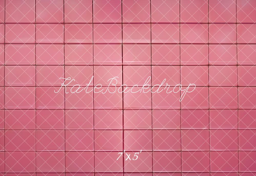 Kate Pink Tile Floor Backdrop Designed by Emetselch - Kate Backdrop AU