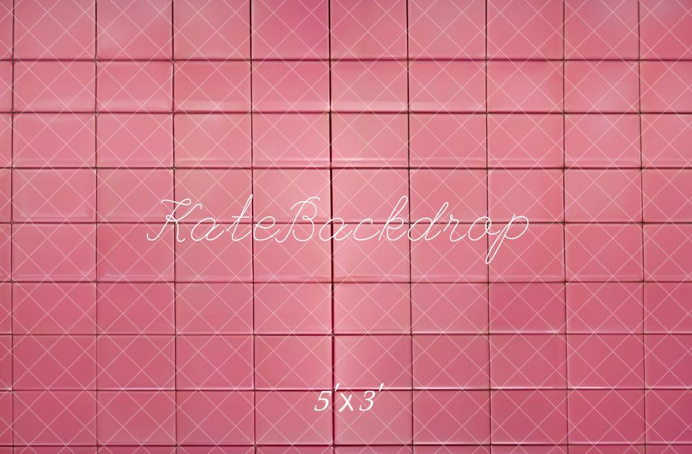 Kate Pink Tile Floor Backdrop Designed by Emetselch - Kate Backdrop AU