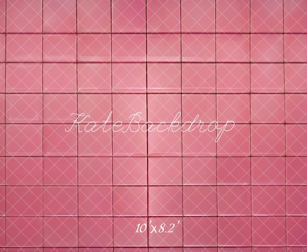 Kate Pink Tile Floor Backdrop Designed by Emetselch - Kate Backdrop AU