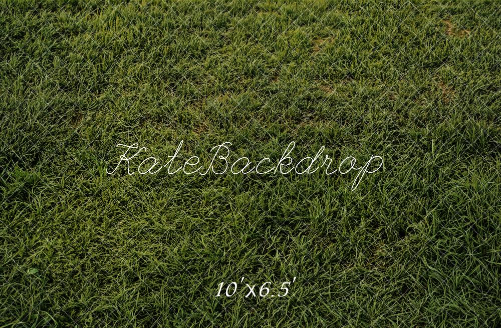 Kate Green Grass Lawn Floor Backdrop Designed by Emetselch - Kate Backdrop AU
