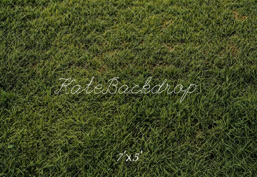 Kate Green Grass Lawn Floor Backdrop Designed by Emetselch - Kate Backdrop AU