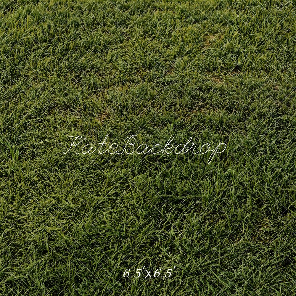 Kate Green Grass Lawn Floor Backdrop Designed by Emetselch - Kate Backdrop AU