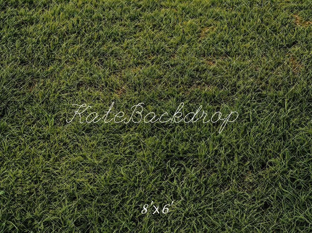 Kate Green Grass Lawn Floor Backdrop Designed by Emetselch - Kate Backdrop AU