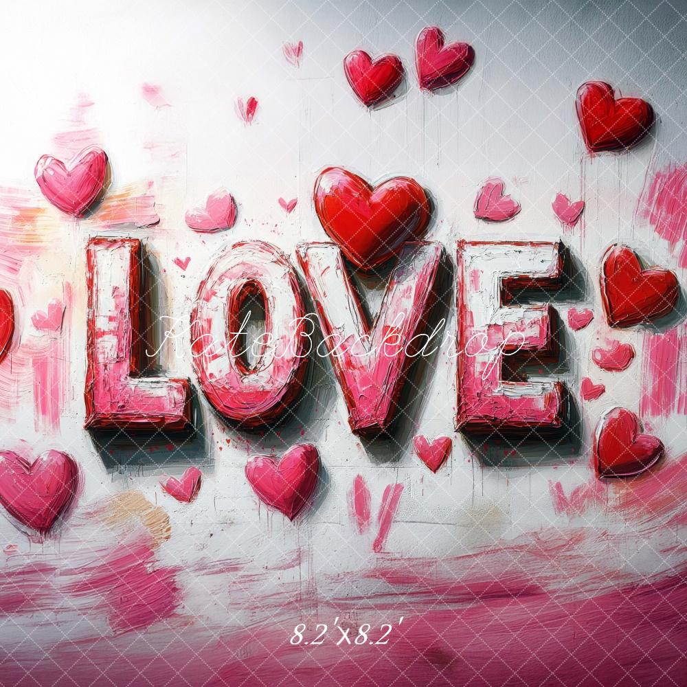 Kate Acrylic Love Backdrop Designed by Mini MakeBelieve - Kate Backdrop AU