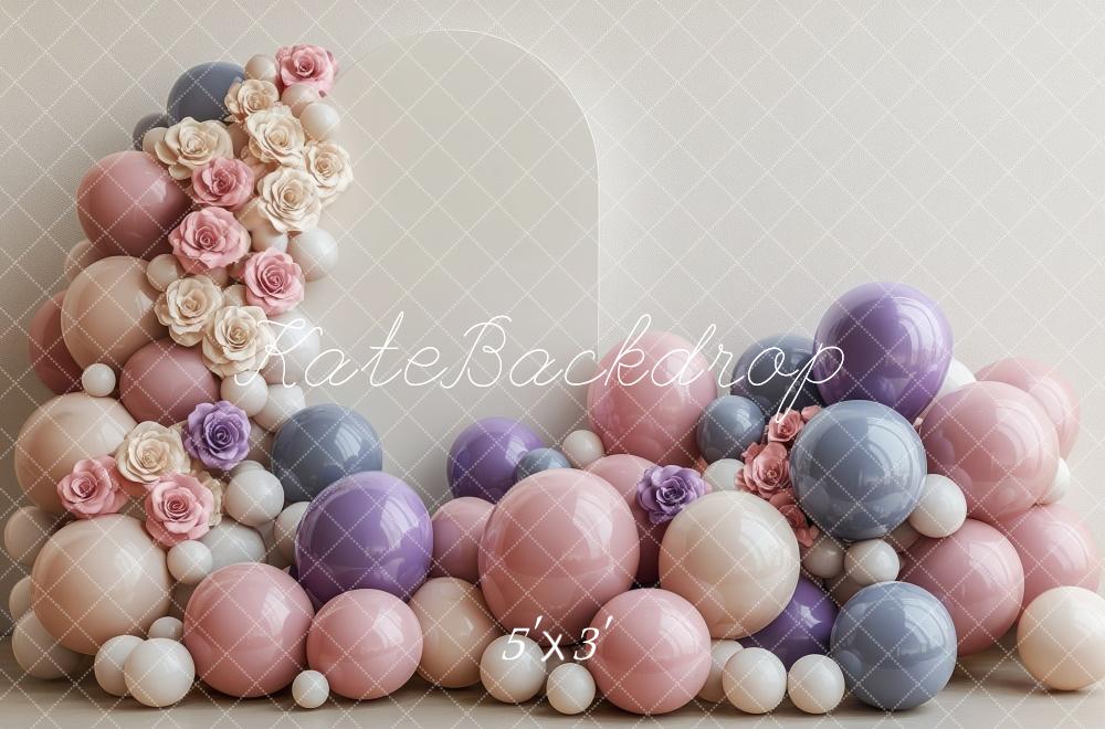 Kate Balloon Arch Backdrop Designed by Mini MakeBelieve - Kate Backdrop AU