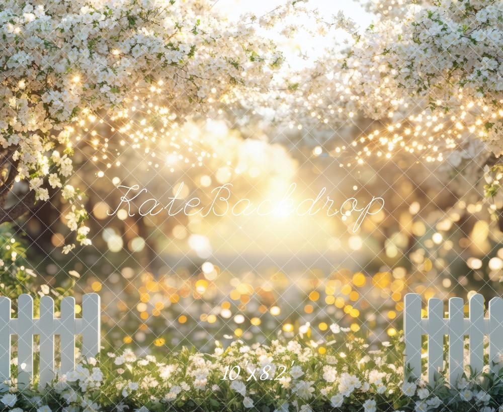Kate Mothers Day Floral Sunset Backdrop Designed by Mini MakeBelieve - Kate Backdrop AU